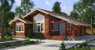 Строительство домов из двойного бруса под ключ Краснодар цены от 12800 руб.