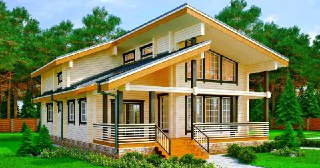 Проекты домов из бруса Краснодар цена от 19456 руб.