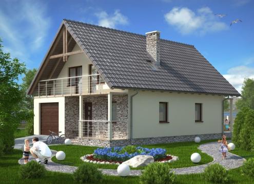 № 1007 Купить Проект дома Розтока. Закажите готовый проект № 1007 в Краснодаре, цена 43452 руб.