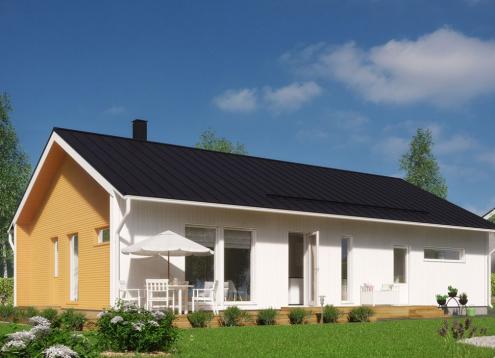№ 1057 Купить Проект дома Карна 116-134. Закажите готовый проект № 1057 в Краснодаре, цена 41760 руб.