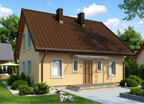 № 1069 Купить Проект дома Жарновец. Закажите готовый проект № 1069 в Краснодаре, цена 34236 руб.