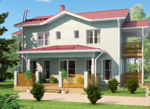 № 1203 Купить Проект дома Ратихера 149. Закажите готовый проект № 1203 в Краснодаре, цена 53640 руб.