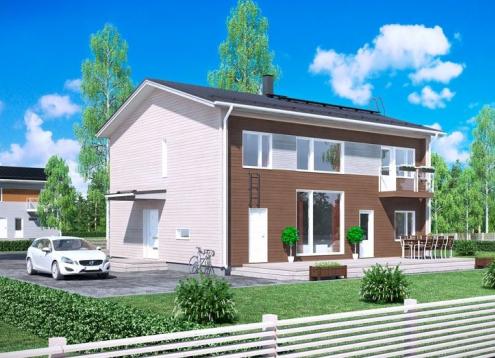 № 1222 Купить Проект дома Водпекер 164 Е 2. Закажите готовый проект № 1222 в Краснодаре, цена 59040 руб.