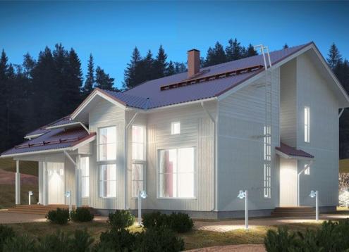 № 1251 Купить Проект дома Ратихера 209. Закажите готовый проект № 1251 в Краснодаре, цена 75240 руб.