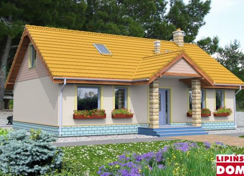 № 1269 Купить Проект дома Гаага. Закажите готовый проект № 1269 в Краснодаре, цена 35640 руб.