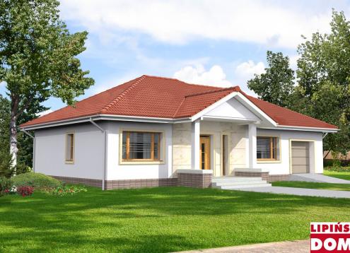 № 1320 Купить Проект дома Люсия 2. Закажите готовый проект № 1320 в Краснодаре, цена 33944 руб.