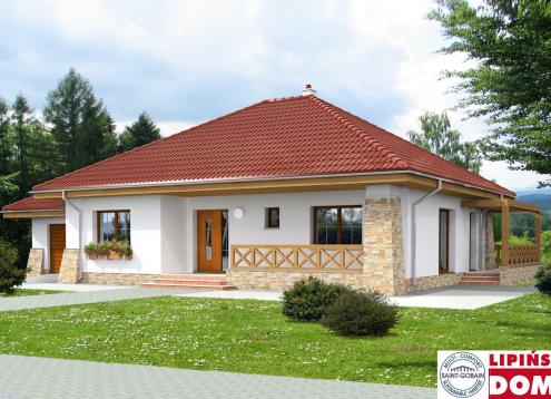 № 1340 Купить Проект дома Денвер. Закажите готовый проект № 1340 в Краснодаре, цена 35766 руб.
