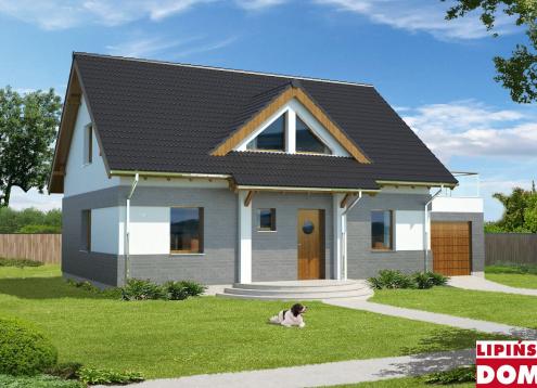 № 1364 Купить Проект дома Липинси Пассивный дом 1. Закажите готовый проект № 1364 в Краснодаре, цена 46451 руб.