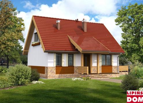 № 1488 Купить Проект дома Нарвик. Закажите готовый проект № 1488 в Краснодаре, цена 29257 руб.