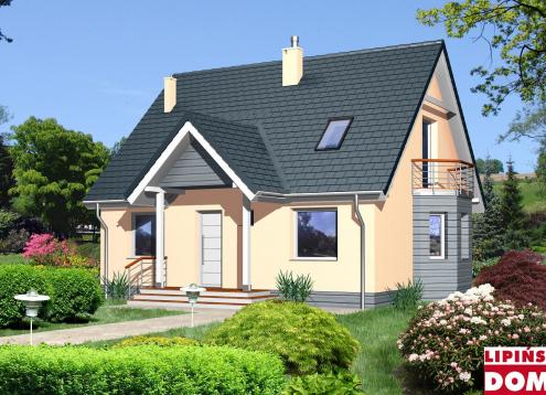 № 1523 Купить Проект дома Тулон. Закажите готовый проект № 1523 в Краснодаре, цена 30859 руб.