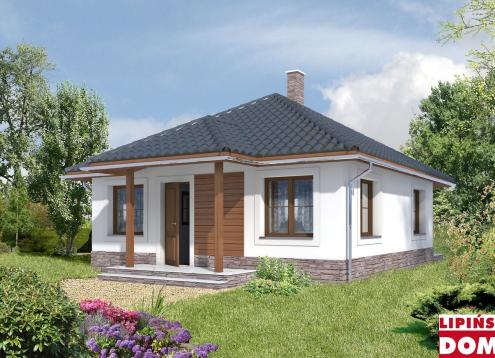 № 1556 Купить Проект дома Роузвиль. Закажите готовый проект № 1556 в Краснодаре, цена 18400 руб.