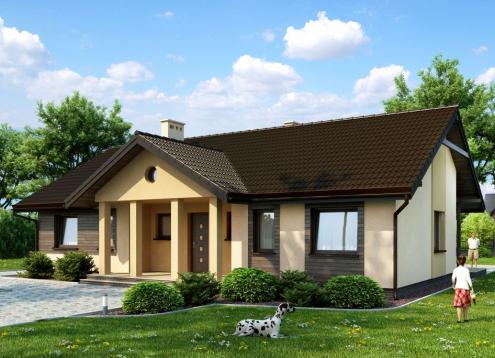№ 1574 Купить Проект дома Виснич. Закажите готовый проект № 1574 в Краснодаре, цена 38196 руб.
