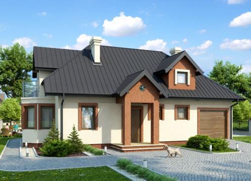№ 1600 Купить Проект дома Модел. Закажите готовый проект № 1600 в Краснодаре, цена 51336 руб.