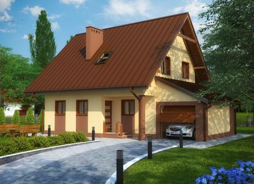 № 1601 Купить Проект дома Команше. Закажите готовый проект № 1601 в Краснодаре, цена 32796 руб.