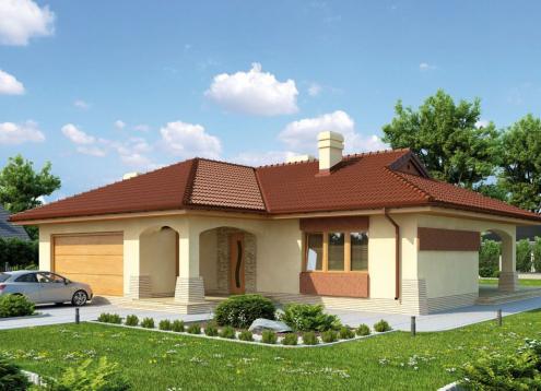 № 1618 Купить Проект дома Горсков 2. Закажите готовый проект № 1618 в Краснодаре, цена 62388 руб.