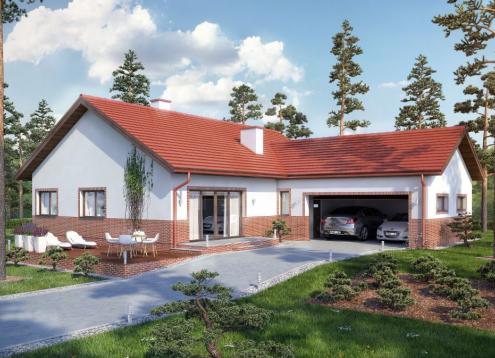 № 1631 Купить Проект дома Сосновика 2. Закажите готовый проект № 1631 в Краснодаре, цена 56700 руб.