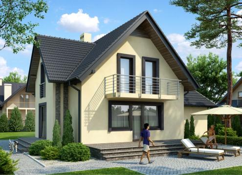 № 1643 Купить Проект дома Анютины 2. Закажите готовый проект № 1643 в Краснодаре, цена 39636 руб.
