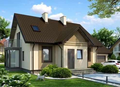 № 1644 Купить Проект дома Крокусы 2. Закажите готовый проект № 1644 в Краснодаре, цена 53208 руб.