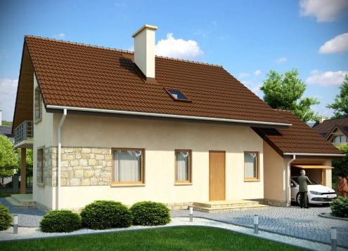 № 1656 Купить Проект дома Яновец Н. Закажите готовый проект № 1656 в Краснодаре, цена 43164 руб.