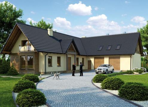 № 1658 Купить Проект дома Розмарина 2. Закажите готовый проект № 1658 в Краснодаре, цена 88920 руб.